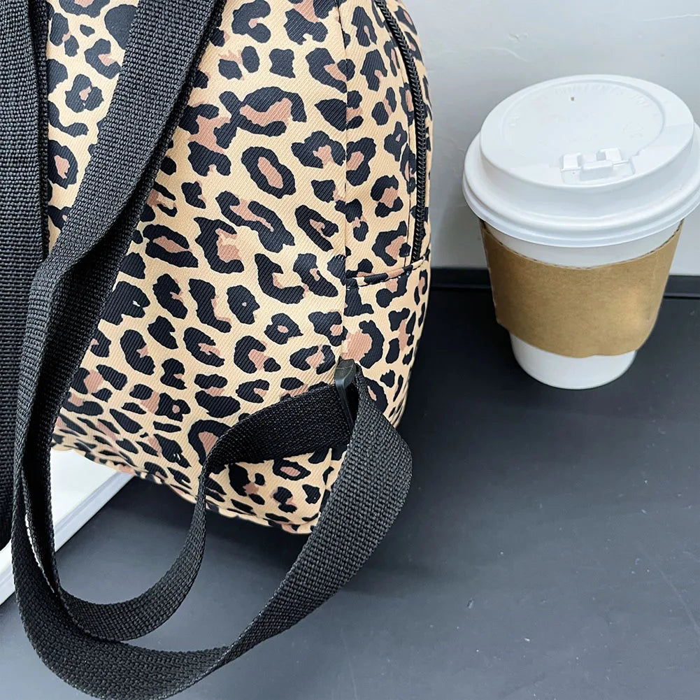 Fashion Women Rucksack Mini Backpack Animal Pattern Printing Handbags High Capacity Travel Bags Casual Bag Cosmetic Bag Rucksack Petoria Store