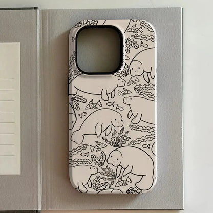 Luxuriöse Tier Handyhülle für iPhone Petoria