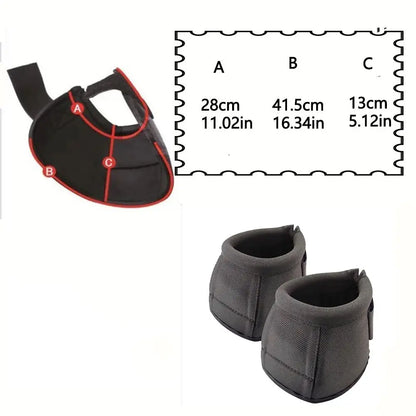 Premium Hufglocken für Pferde – Robuster Huf- &amp; Fesselschutz