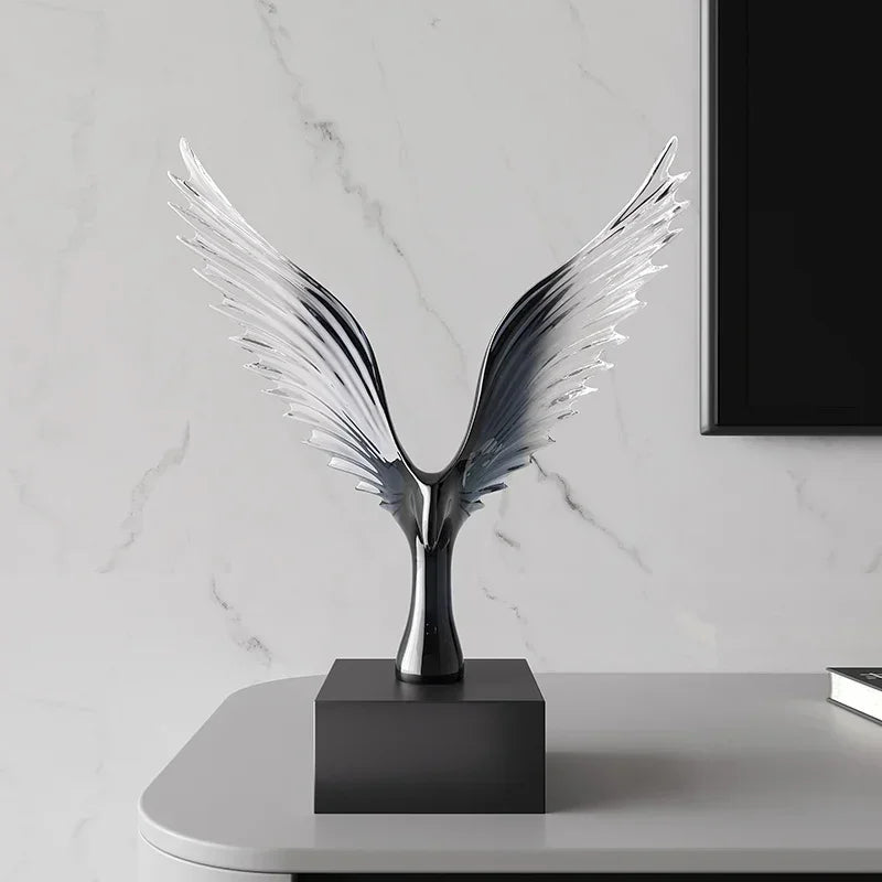Creative Decor Sculptures Office Decoration Animal Eagle Sculpture Model Ornament Living Room Wine Cabinet Artistic Soft Decor Petoria Store