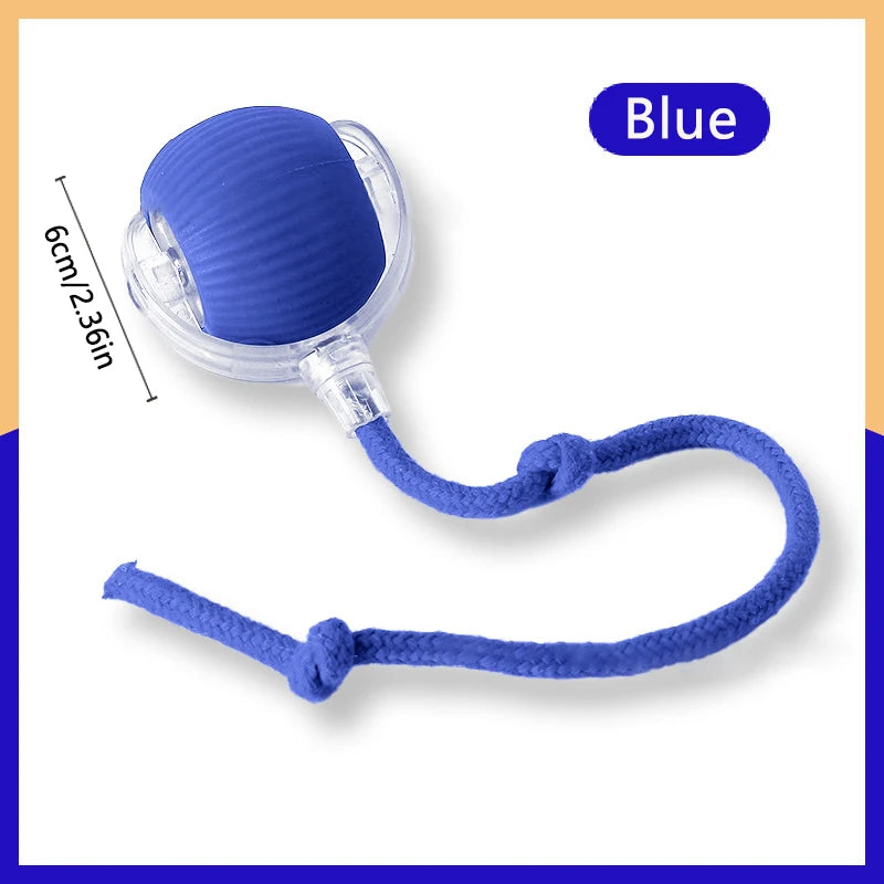 Intelligentes Hundespielzeug, Ball, elektronisch, interaktiv, Haustierspielzeug, beweglicher Ball, USB, automatisch bewegend, hüpfend, für Welpen, Geburtstagsgeschenk, Katzenprodukt
