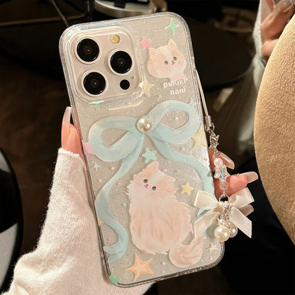 Cartoon Katzen Handyhülle für iPhone