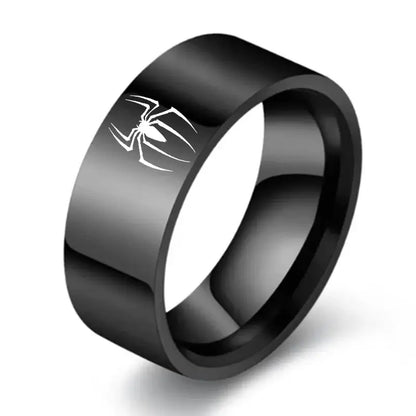 🕷️ Petoria™ Edelstahl Spinnenring