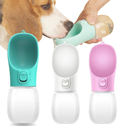 Portable Dog Water Bottle For Small Large Dogs Cat Outdoor Leakproof Walking Drinking Bowls Chihuahua French Bulldog Supplies Petoria Store