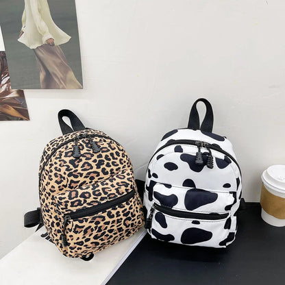 Fashion Women Rucksack Mini Backpack Animal Pattern Printing Handbags High Capacity Travel Bags Casual Bag Cosmetic Bag Rucksack Petoria Store