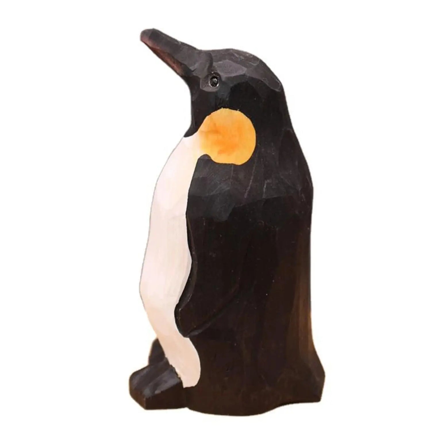 Pinguin Holzfigur – Handgeschnitzte Tierdekoration Petoria