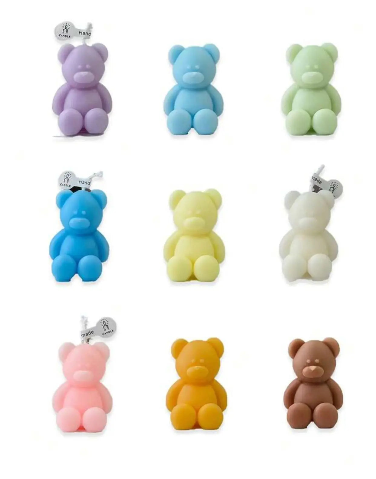 1 Stück Mini-Bär, kreative Duftkerzen, für Heimatmosphäre, Dekoration und Foto-Requisiten, Geburtstagsgeschenke, Raumdekoration, Geschenke, Abschlussfeier