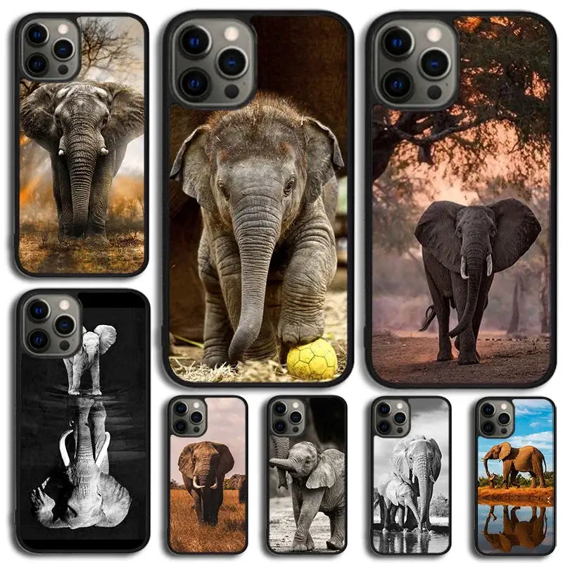 Elefanten Handyhülle für iPhone
