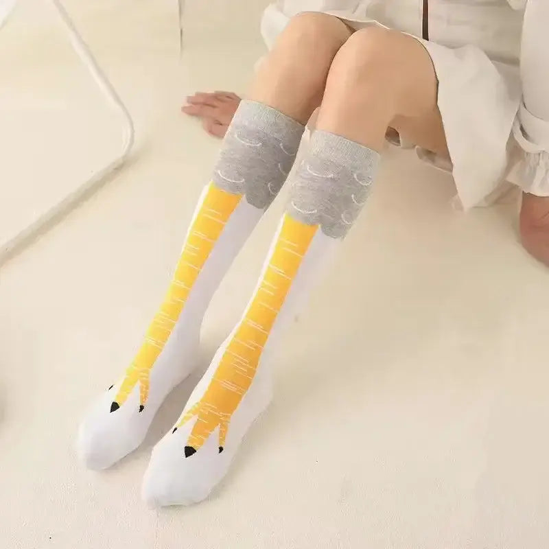3D Huhn Kniestrümpfe
