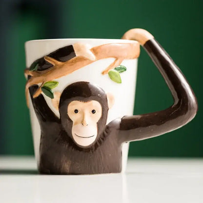 Tiermotiv Keramiktasse 310 ml Premium