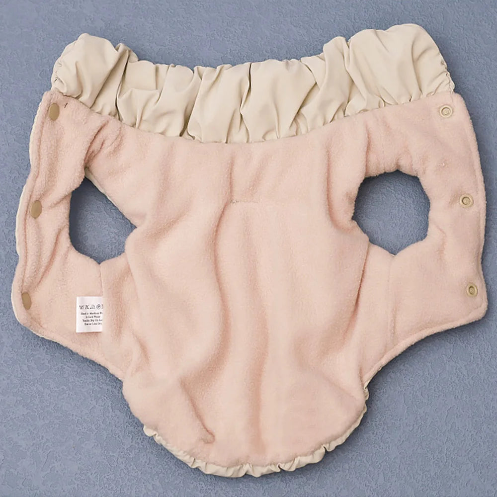 Weiche warme Hundekleidung für den Winter, gepolstert, für Welpen und Katzen, Jacke für kleine und mittelgroße Hunde, Chihuahua, französische Bulldogge, Pudelweste, Haustier-Outfit
