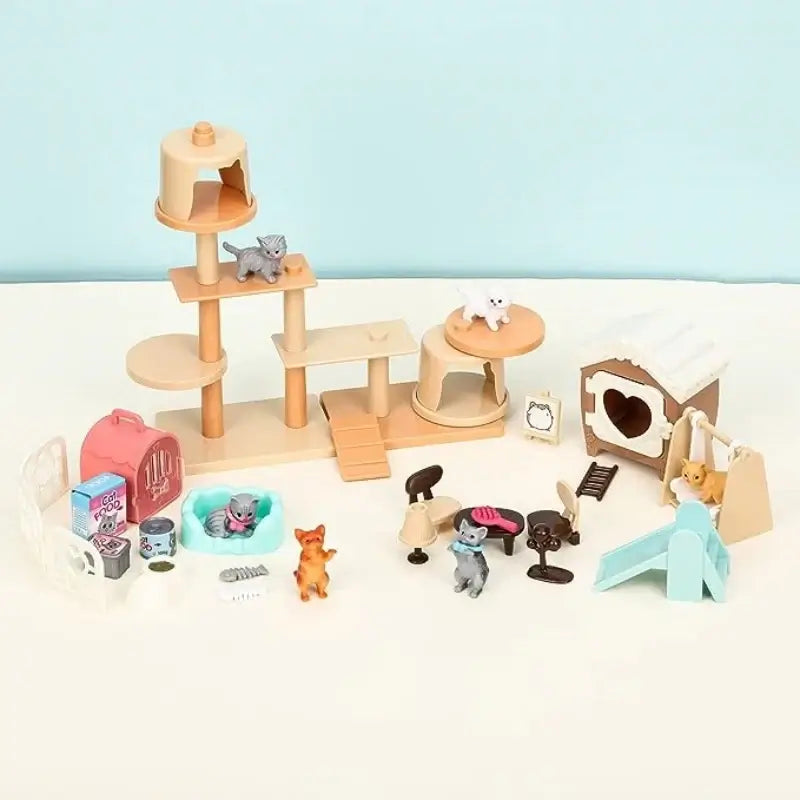🐾 Petoria™ Tier Lernfiguren Set (43 Teile)