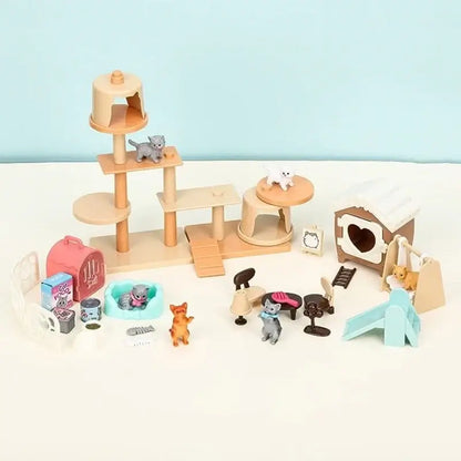 🐾 Petoria™ Tier Lernfiguren Set (43 Teile)