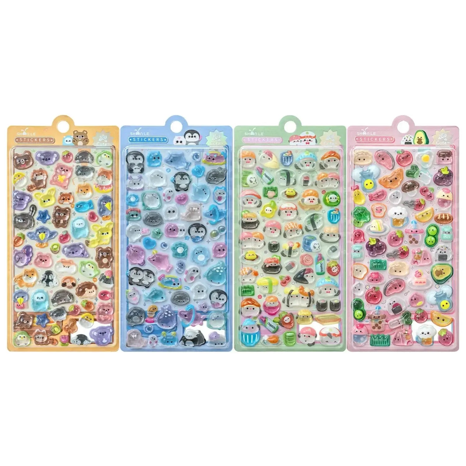 3D Kawaii Sticker – Petoria® Sticker Set