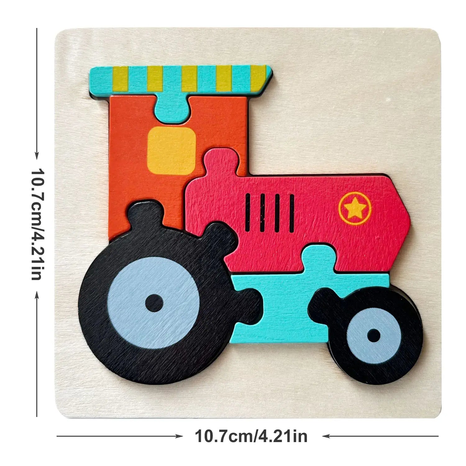 🧩 Petoria™ 3D Holz Tier Puzzle