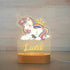 Picture Frame Light Children Animal Night Light Custom Acrylic Lamp Baby Kids Bedroom Decor Neonate Birthday Christmas Gift Petoria Store