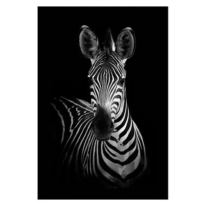 Canvas Painting Animal Wall Art Lion Elephant Deer Zebra Posters and Prints Wall Pictures for Living Room Decoration Home Decor Petoria Store