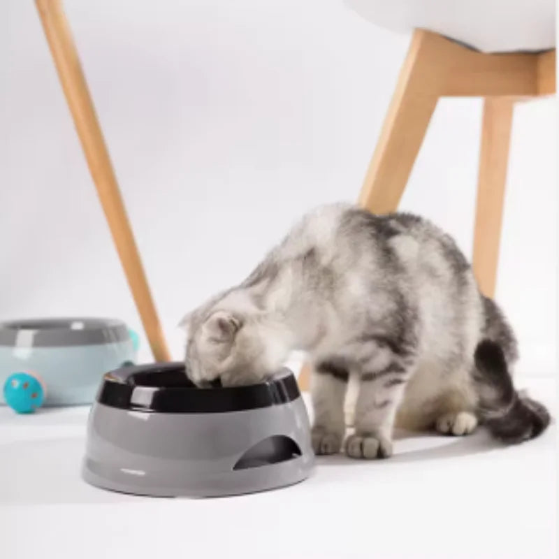 Tragbare Kunststoff-Hundenäpfe mit Anti-Verschütt-Design, Rutschfester Katzennapf, Wasser- und Futterbehälter zur Mundpflege, Haustierzubehör