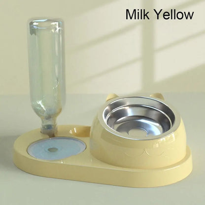 2-in-1 Futter- und Wasserspender für Hunde und Katzen