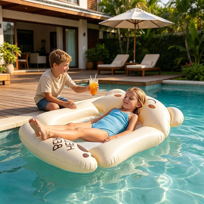Pool Lounger Float Inflatable swimming pool floats floating beds/water recreation hammocks Floating Beds Inflatable Float Petoria Store