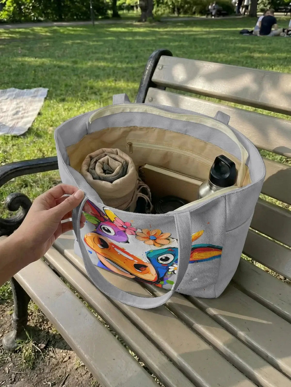 👜 Petoria™ Tier Canvas Shopper