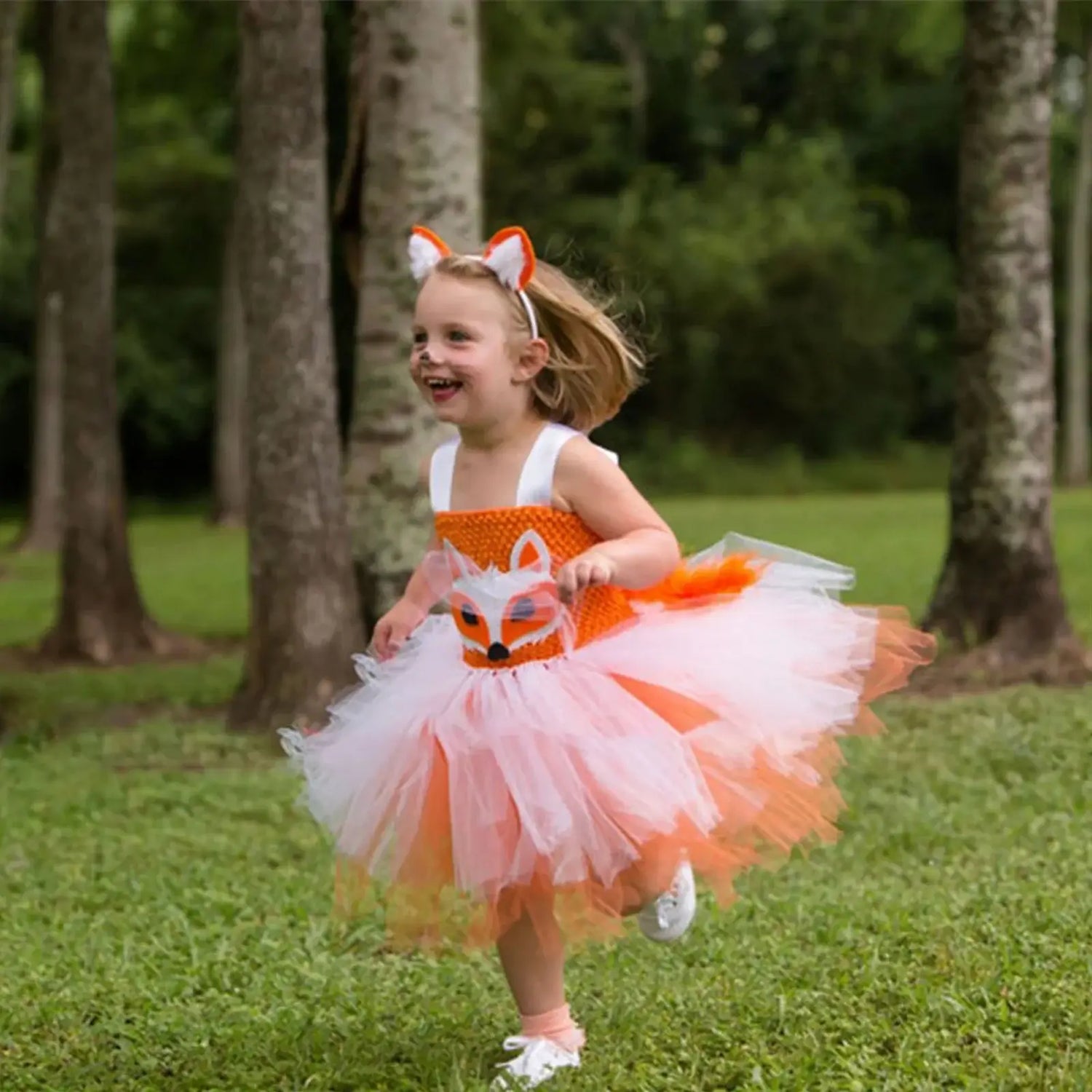 🦊 Petoria™ Fuchs Tutu Kostüm für Kinder