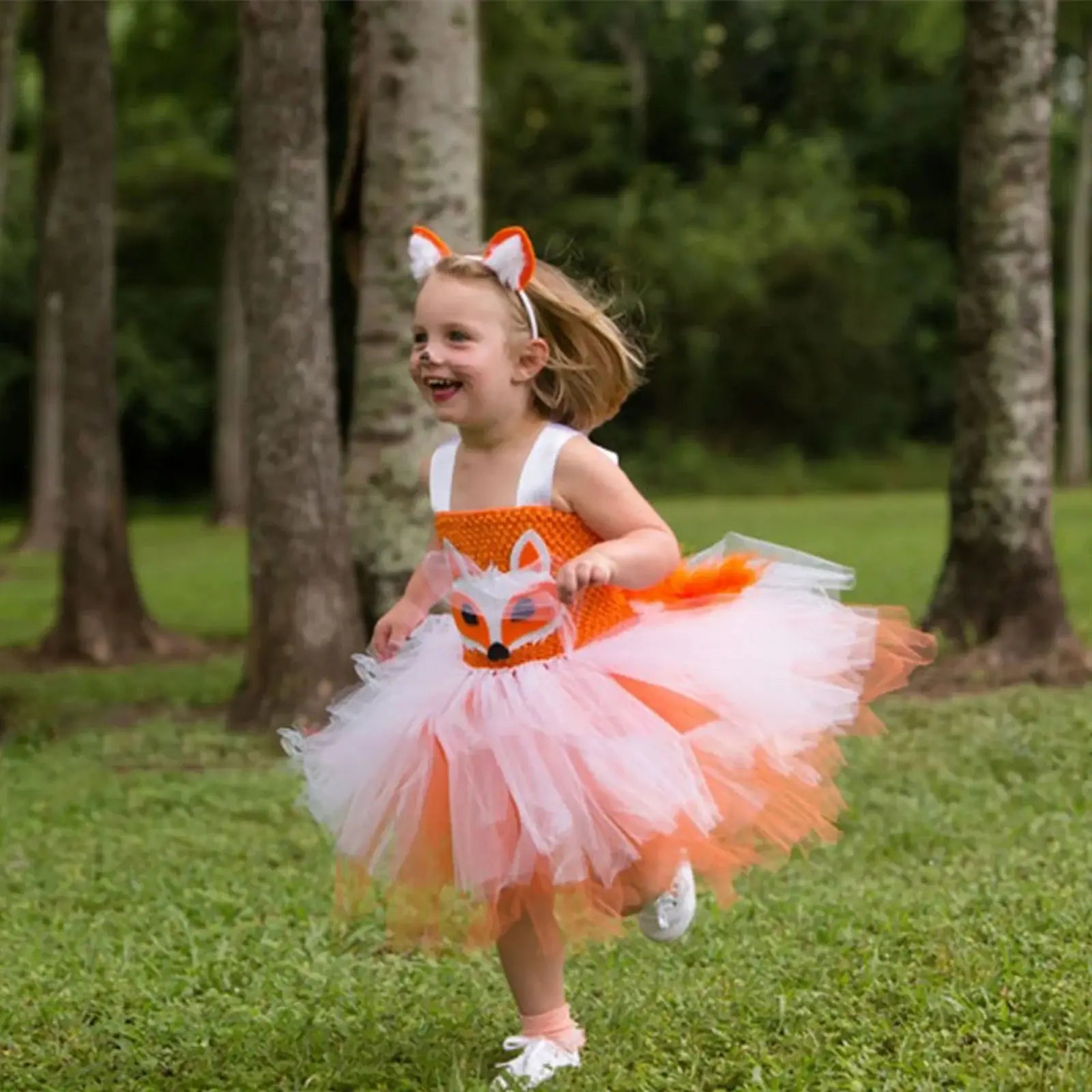 🦊 Petoria™ Fuchs Tutu Kostüm für Kinder