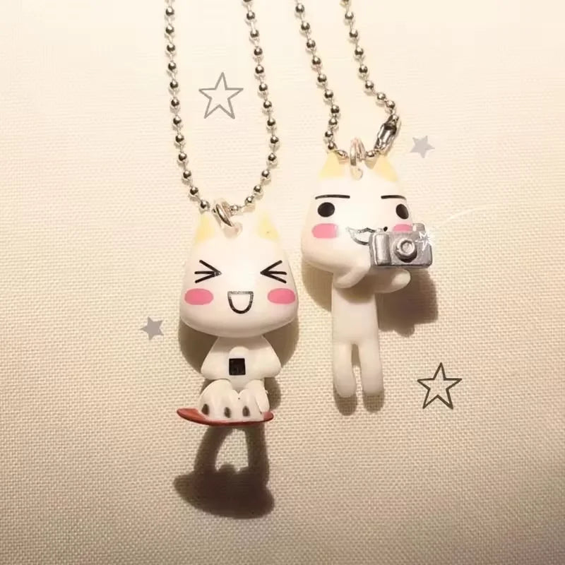 Toro inoue Schlüsselanhänger süß, handgefertigt, Anime, süß, ästhetischer Schlüsselanhänger |   Y2k |   Perlenkette schlichtes Design