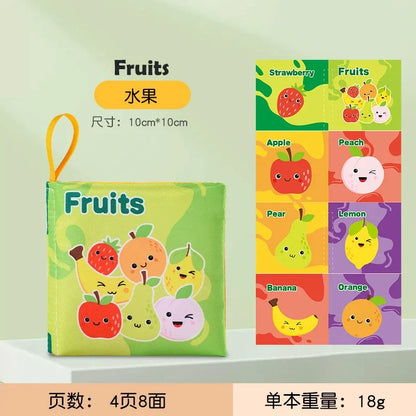 Weiches Fühlbuch Lernspielzeug für Kinder