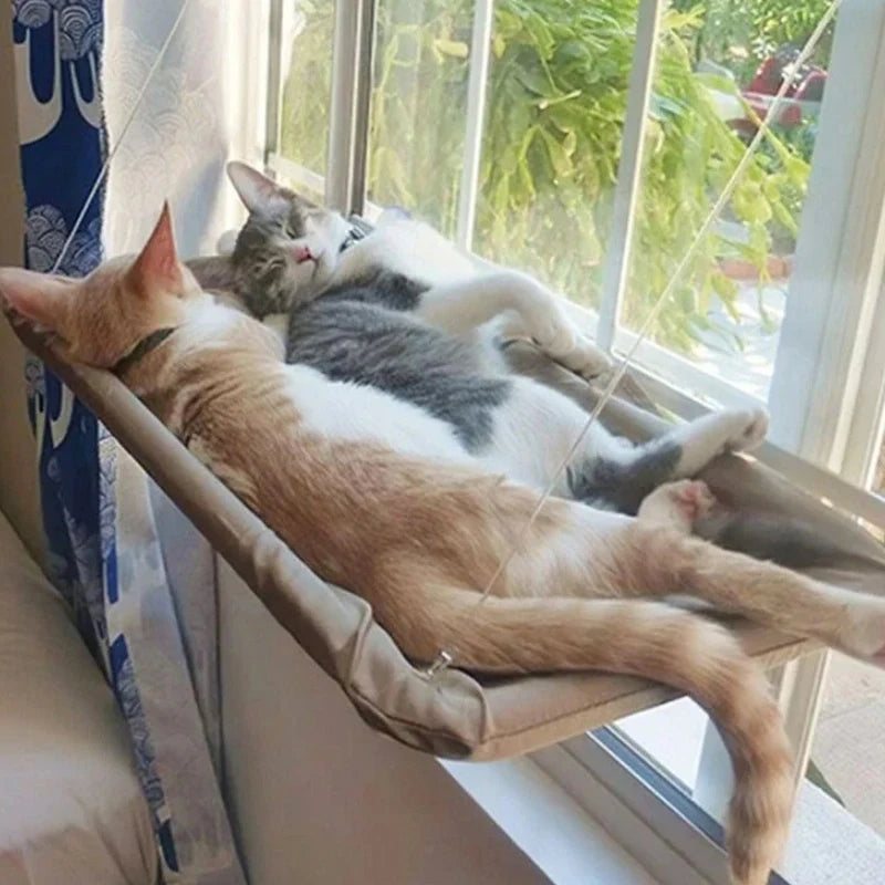Katzenhängematte für Fenster mit Saugnäpfen
