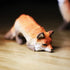 Fuchs Holzfigur – Handgeschnitzte Dekoration Petoria