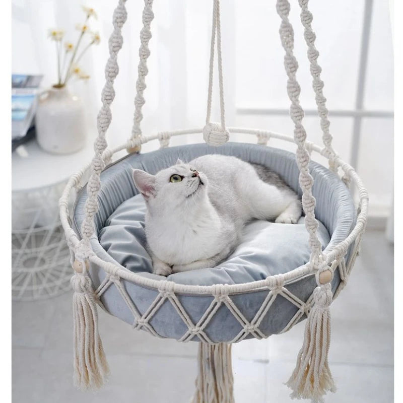 Katzenhängematte Deluxe – Bequemer Ruheplatz für Katzen