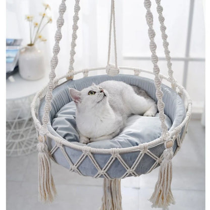 Katzenhängematte Deluxe – Bequemer Ruheplatz für Katzen
