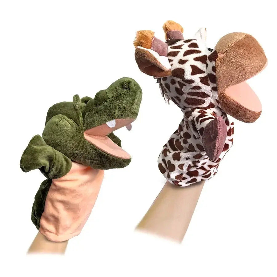 🦁 Petoria™ Tier Fingerpuppen Set