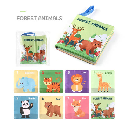 Montessori Stoffbuch für Babys und Kinder