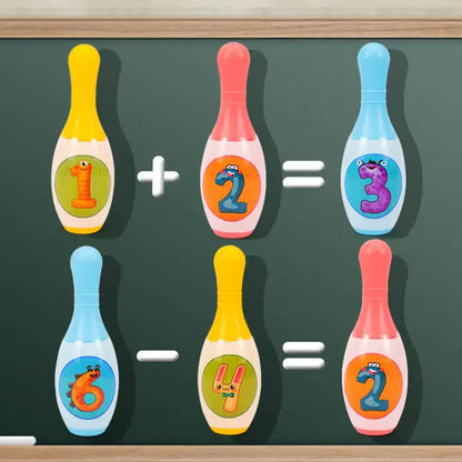 Tier Bowling Lernspiel für Kinder