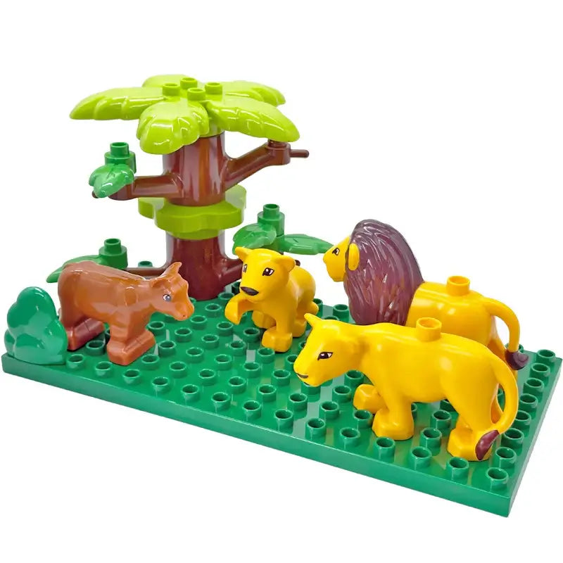 🦒 Petoria™ Tier Bausteine Lernset