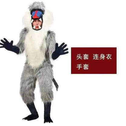 🐒 Petoria™ Pavian Cosplay Kostüm