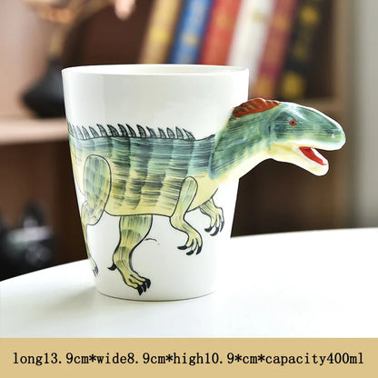 Dinosaurier Keramiktasse Kreativer Kaffeebecher