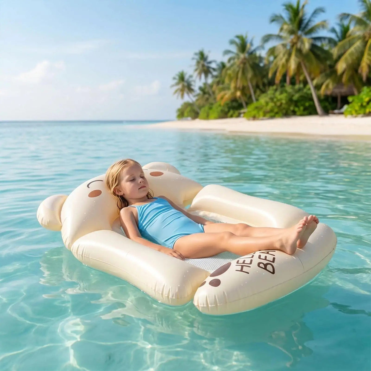 Pool Lounger Float Inflatable swimming pool floats floating beds/water recreation hammocks Floating Beds Inflatable Float Petoria Store