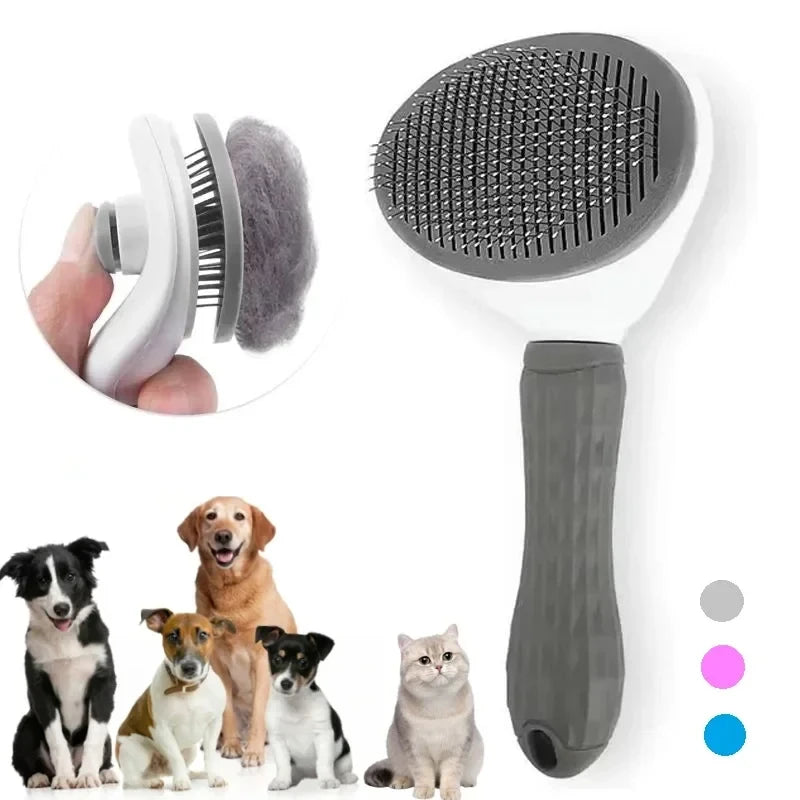 Premium Tierhaarbürste für Hunde und Katzen