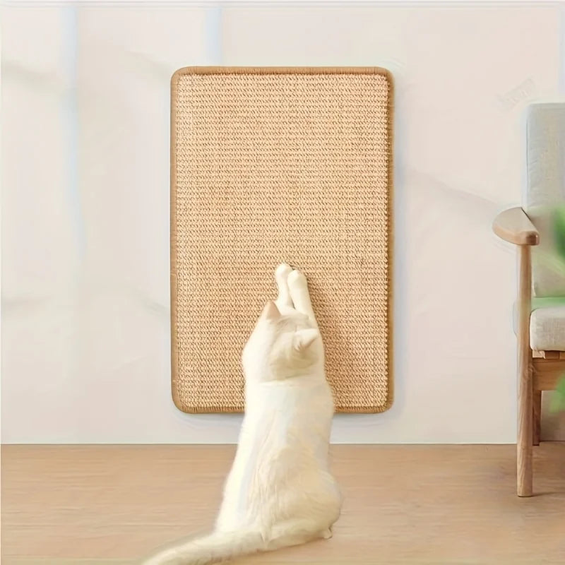 Stabiler Sisal-Kratzbaum für Katzen – Sofa-Safe-Design, langlebiges natürliches Sisalmuster, fördert eine gesunde Nagelpflege und Möbelschutz, ideales Geschenk für Katzen, einfaches Haustierzubehör, sicheres Tiermater