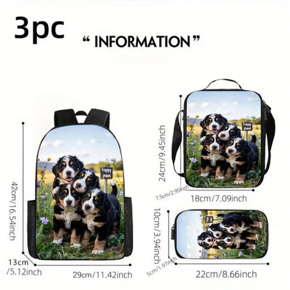 🎒 Petoria™ Tier Rucksack Set 3-in-1