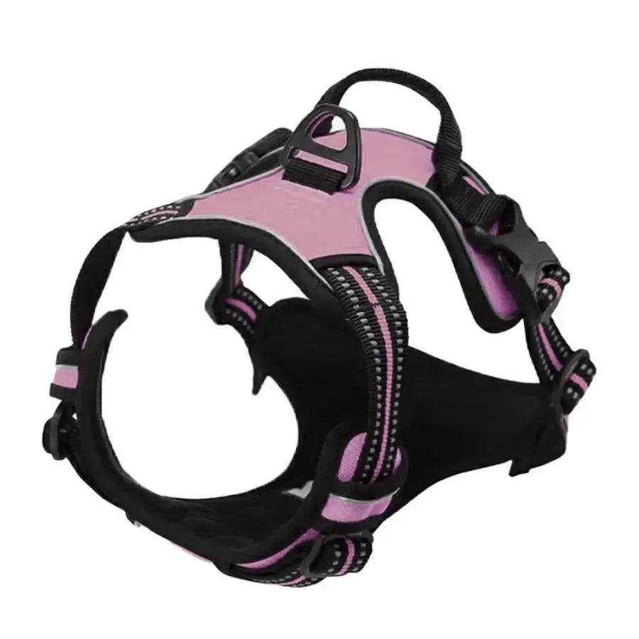 Reflektierendes Anti-Zug-Hundegeschirr mit Frontclip Petoria