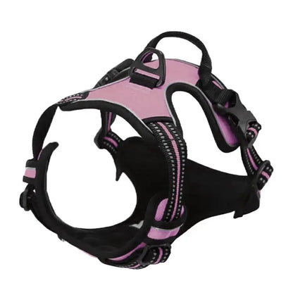 Reflektierendes Anti-Zug-Hundegeschirr mit Frontclip Petoria