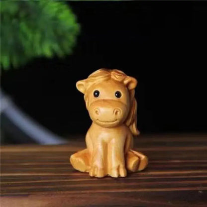 Zwölf Sternzeichen Holz Ornament Petoria