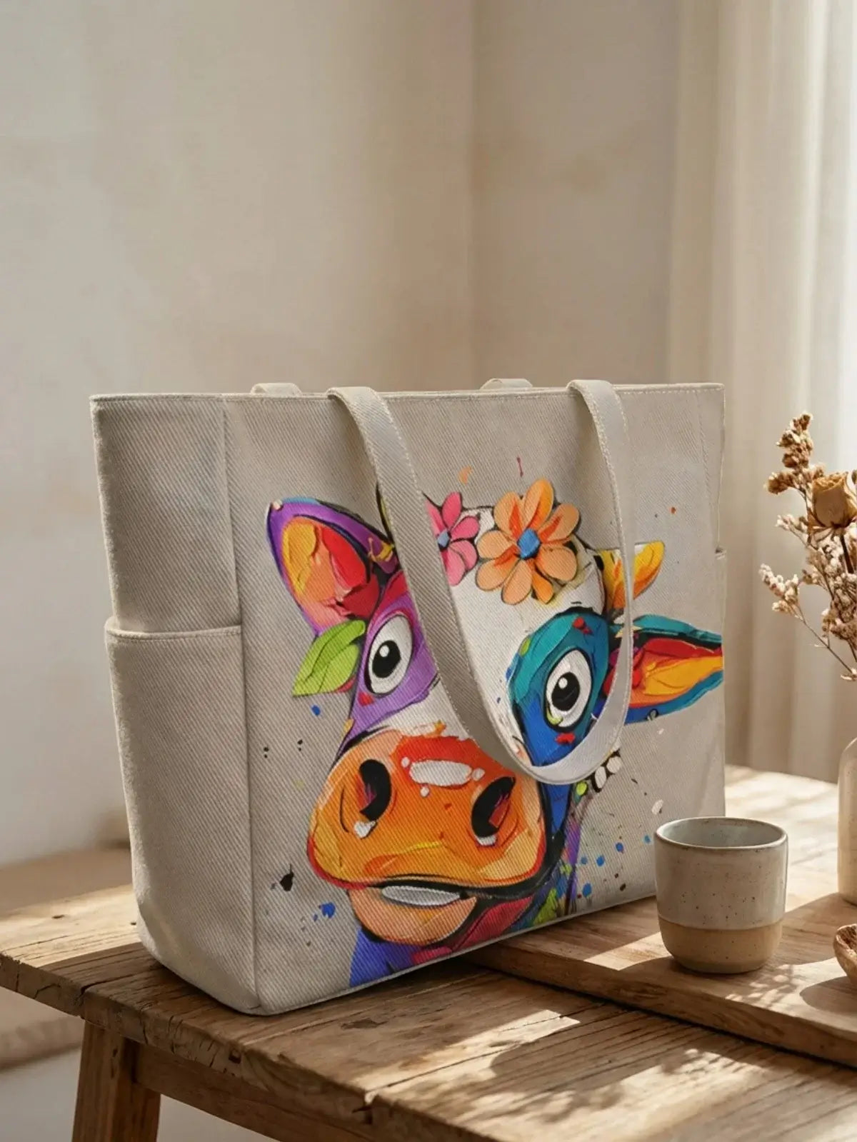 👜 Petoria™ Tier Canvas Shopper