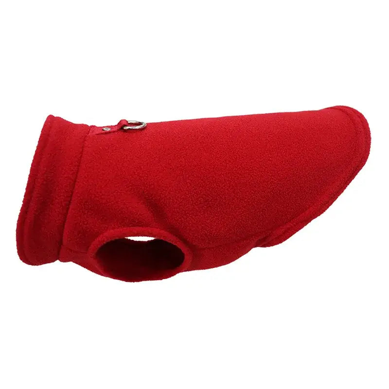 Fleece Hundeweste mit D-Ring Warm und Bequem