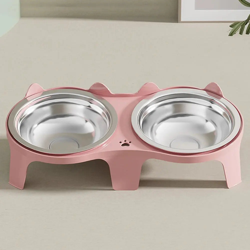 Edelstahl-Futternapf für Hunde und Katzen Petoria