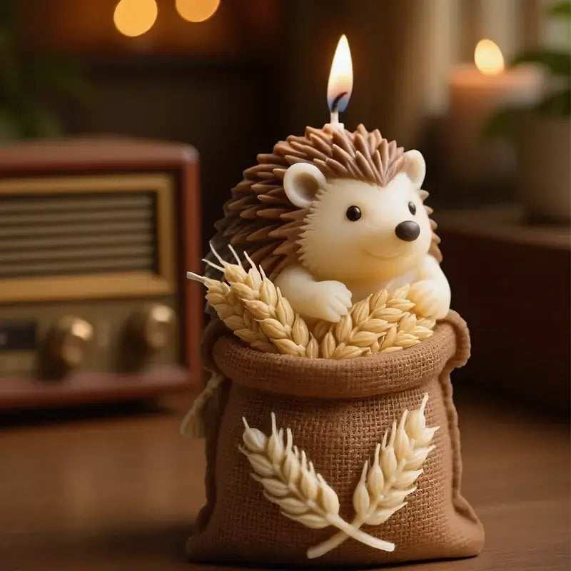 🦔 Petoria™ Igel Silikonform für Duftkerzen